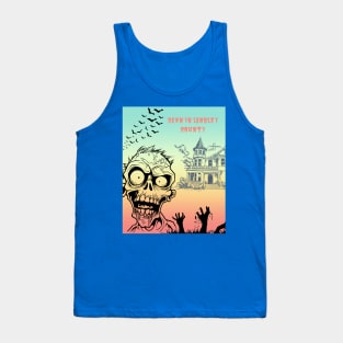 Dawn in zombie land Tank Top